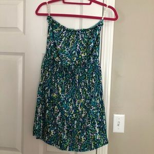 Lilly Pulitzer strapless dress